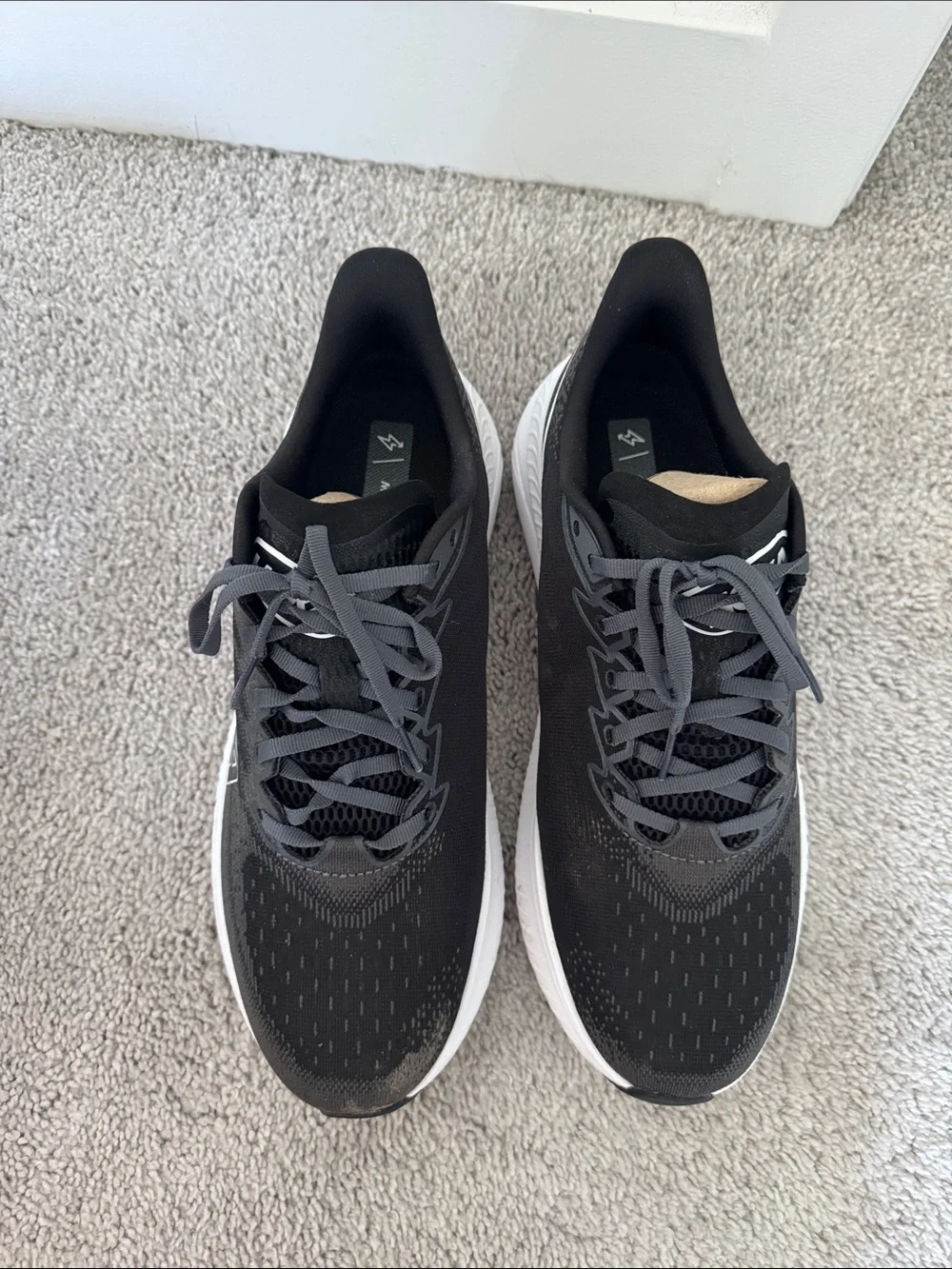 Hoka breathable mesh